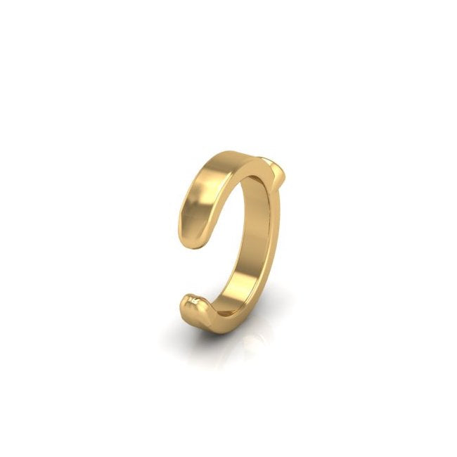 Muse Mid Ear Cuff in 14K Gold