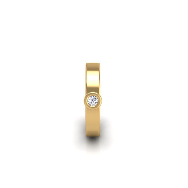Muse Mid Ear Cuff in 14K Gold