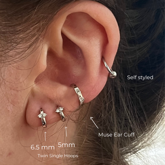 Muse Diamond Ear Cuff