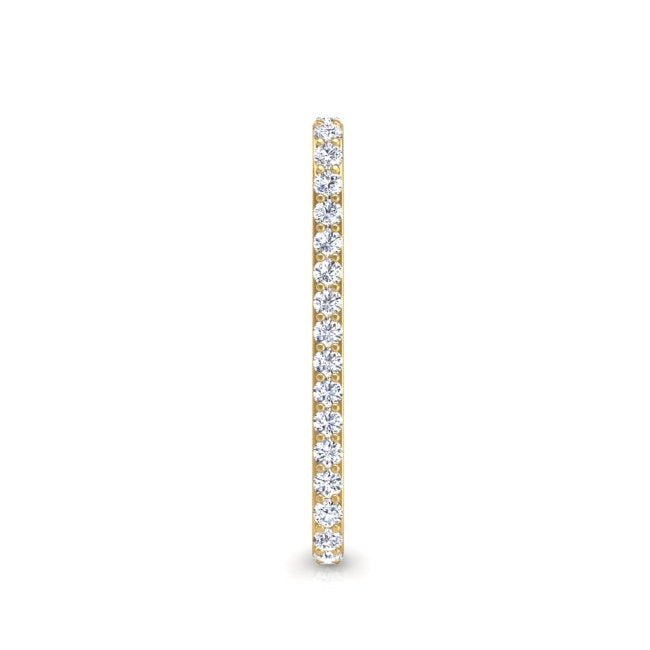 Pavé-All-Day Vertical Crawler in 14K Gold