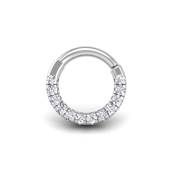 Pavé-All-Day Flat Hoop