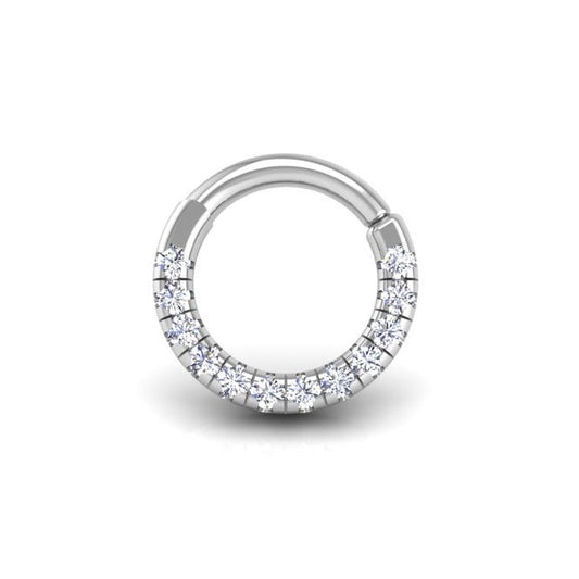 Pavé-All-Day Flat Hoop