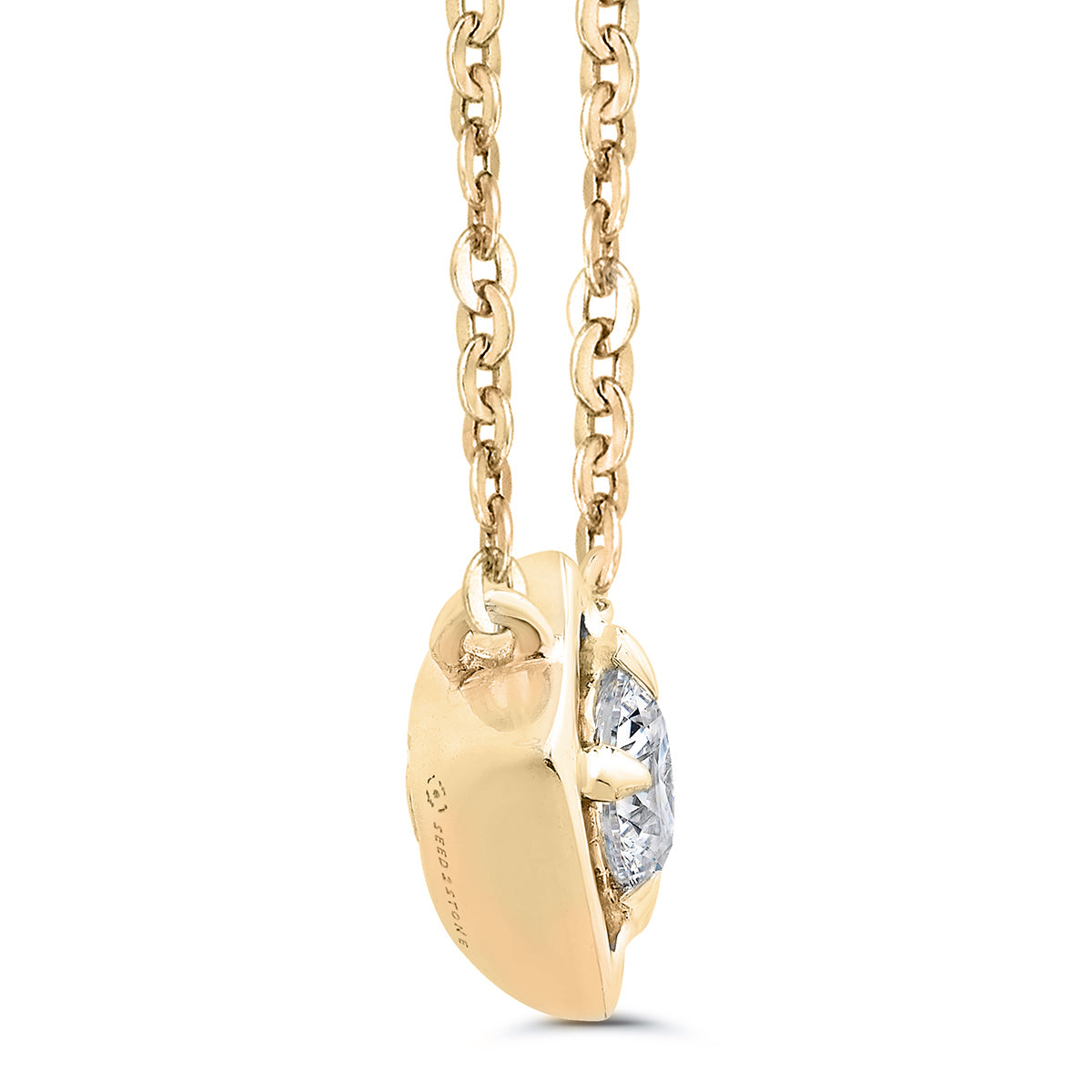 Perfect-Pear Pendant in 14K Gold