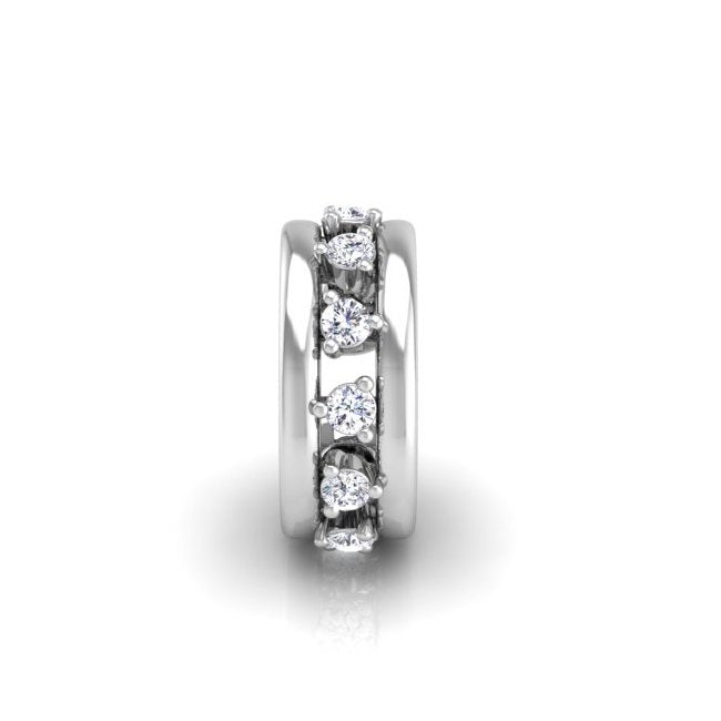 Sleek Wave Mid Ear Cuff