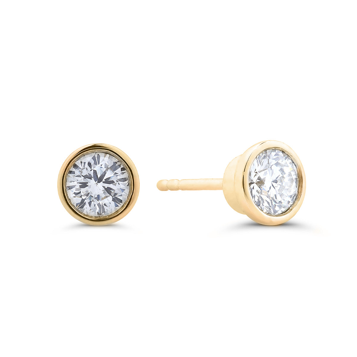 Starlet Studs in 14K Gold