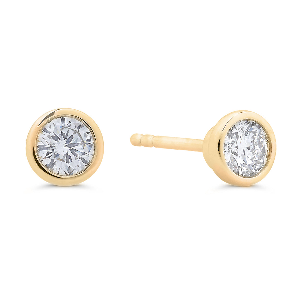 Starlet Studs in 14K Gold