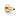 Gold titanium threaded flat back post on a white background
