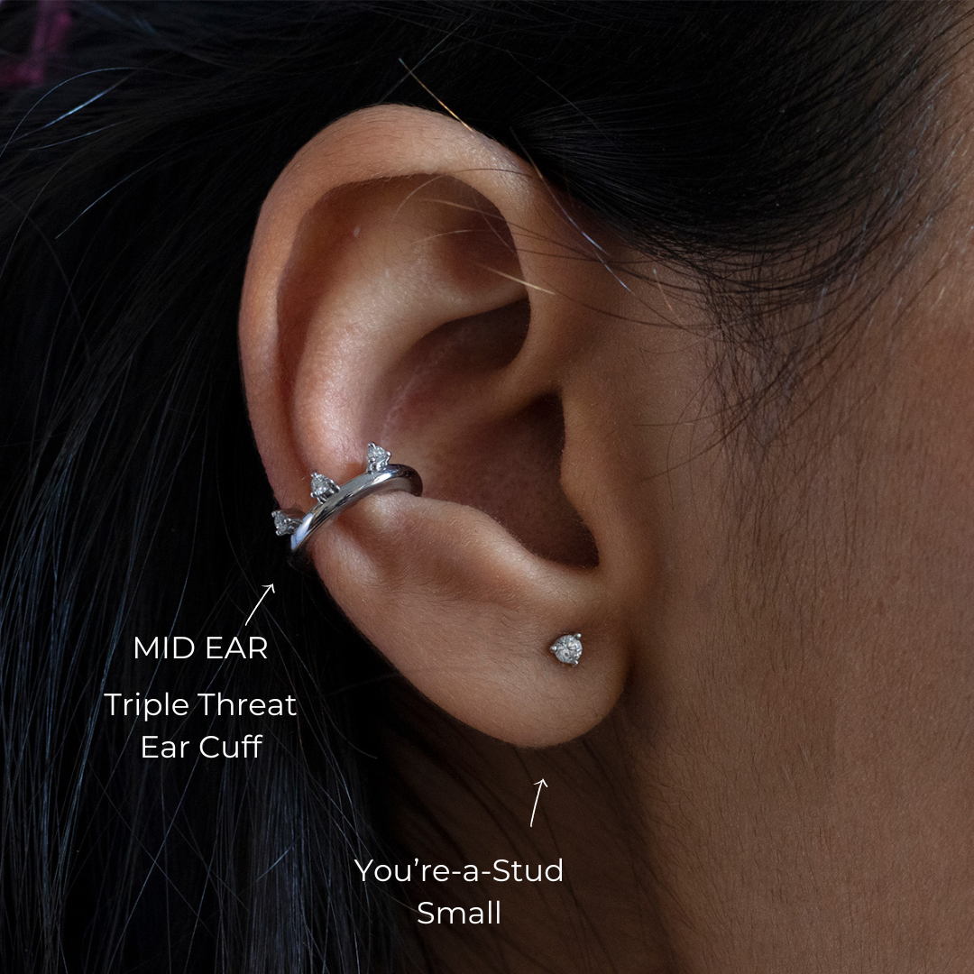 Triple-Threat Ear Cuff