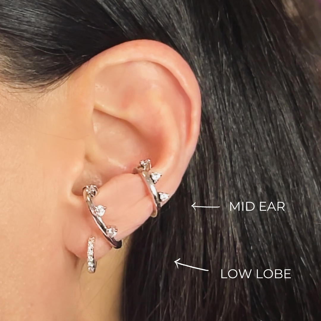Triple-Threat Ear Cuff