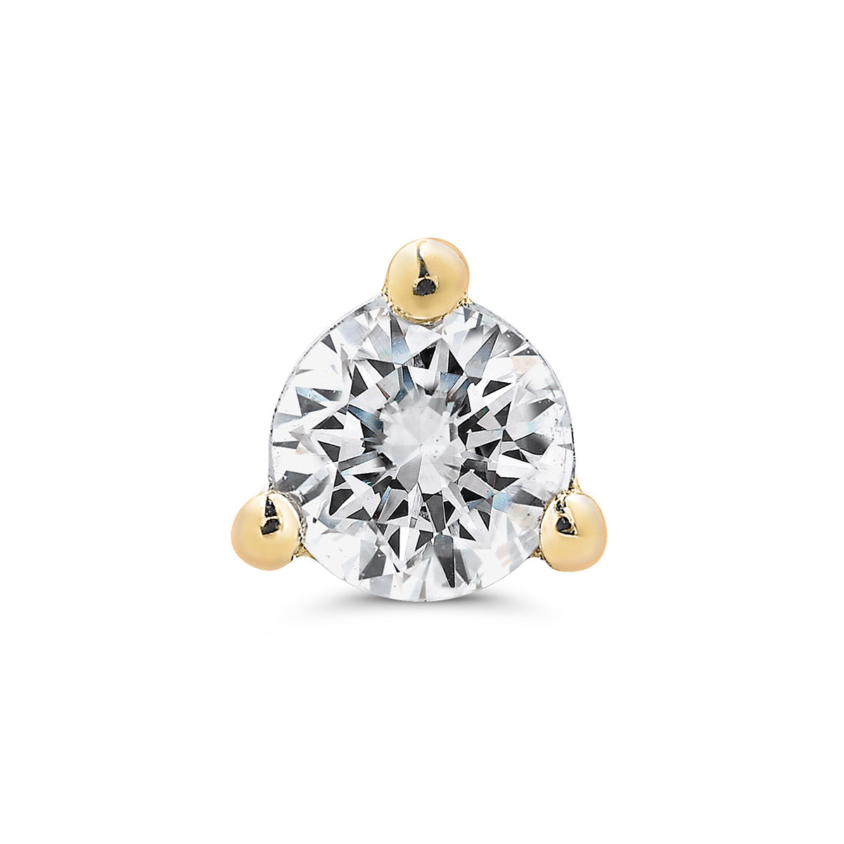 You're-a-Stud in 14K Gold