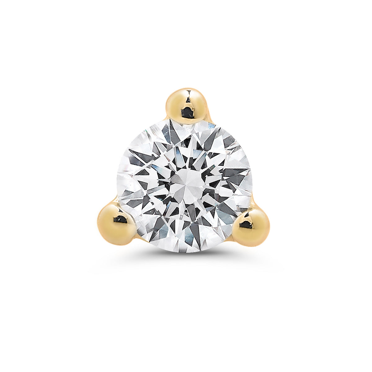 You're-a-Stud in 14K Gold