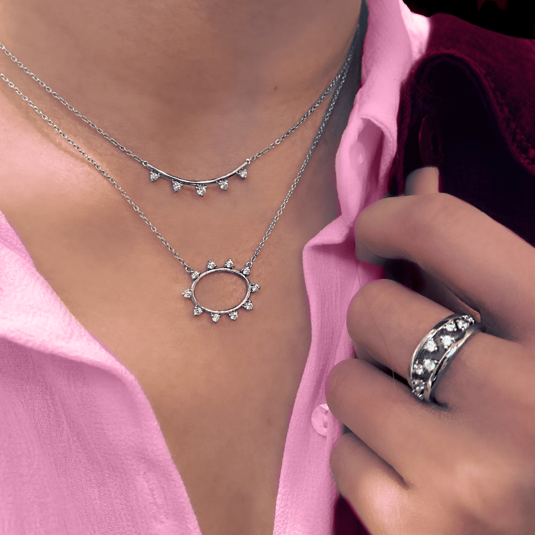 Beauty - Bar Diamond Necklace - Seed2Stone.com