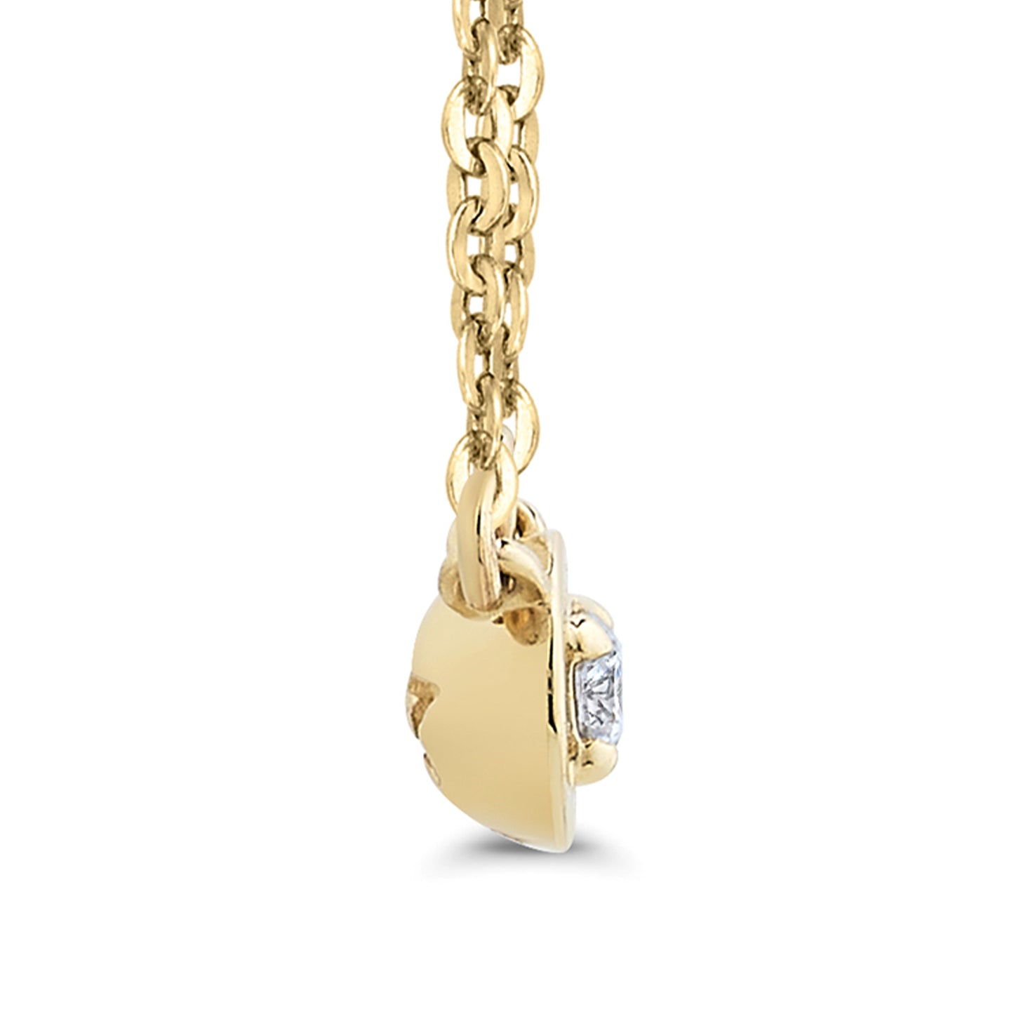Center of Attention Pendant in 14K gold