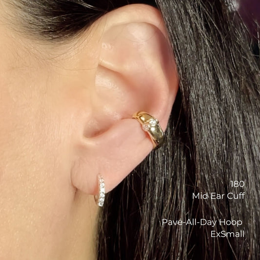 180 Diamond Ear Cuff