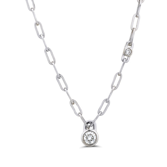 Muse Bezel Necklace