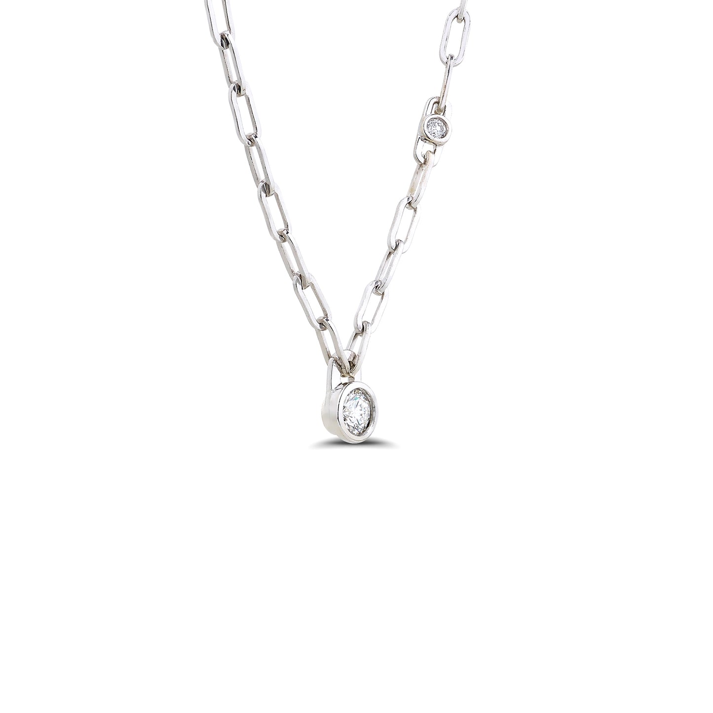 Muse Bezel Necklace