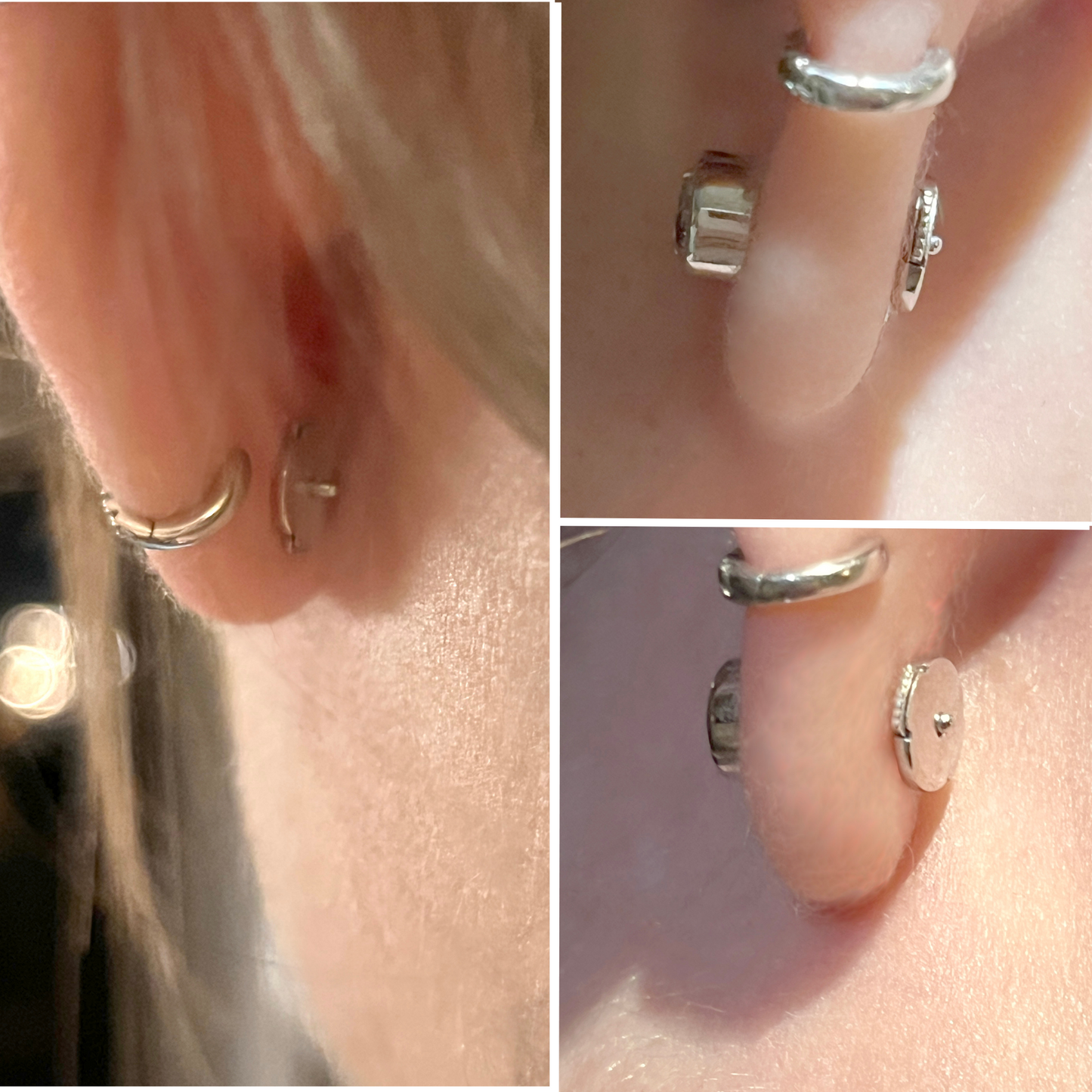 The Starlet Back-Off Stud in Sterling Silver