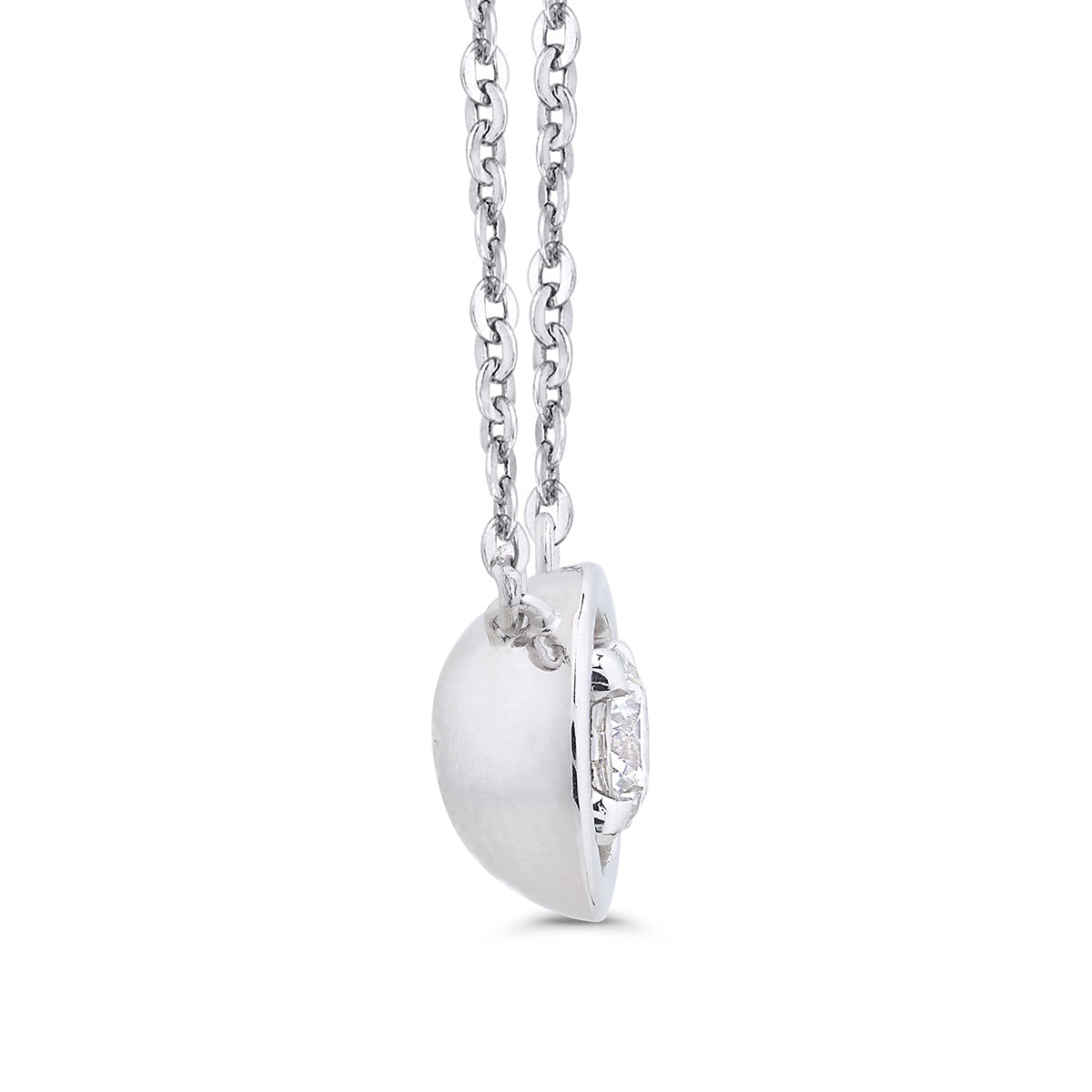 Center of Attention Diamond Pendant