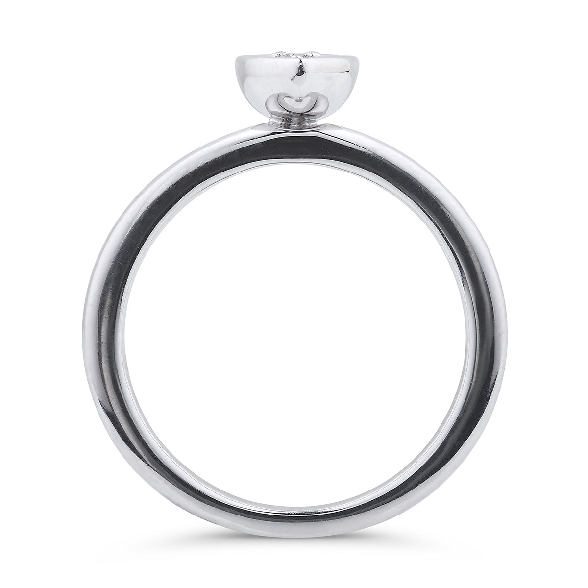 Perfect-Pear Stacking Ring