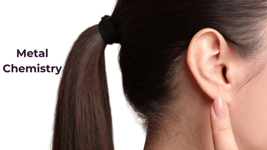 Why does some jewelry turn  your ears green? Metal Chemistry Explained!