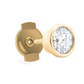 Starlet Back-Off Stud 14K Yellow Gold