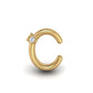 108 Diamond Mid Ear Cuff in 14K Gold - Seed2Stone.com