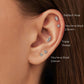 You're-a-Stud Flat Back Stud in 14K Yellow Gold