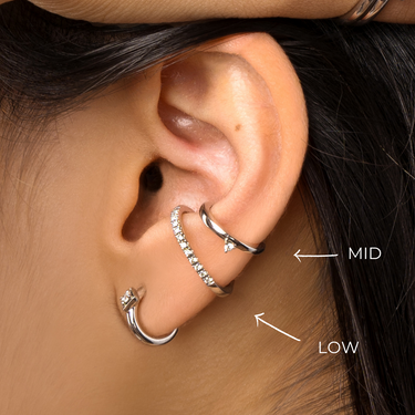Perfectionist Diamond Hoops