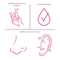 Cyclops Flat Hoop Earring