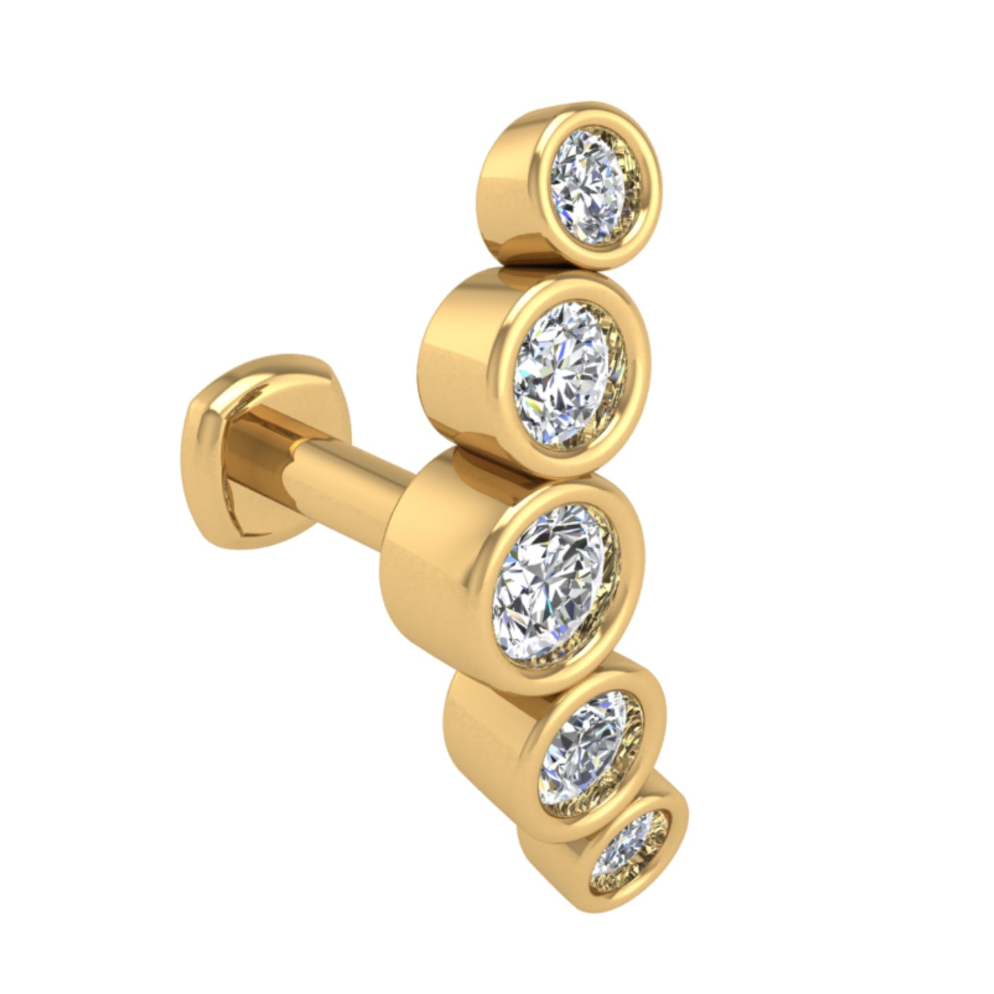 Rockstar Diamond Flat Back Stud