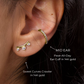 Pavé-All-Day Ear Cuff in 14K Gold