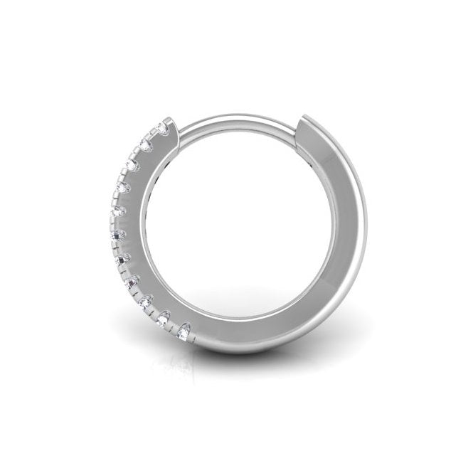 Pave-All-Day Single Hoop