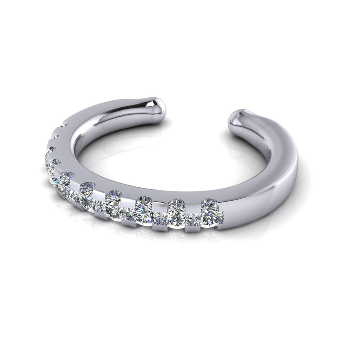 Pavé-All-Day Diamond Ear Cuff