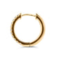 Pave-All-Day Diamond Hoops in 14K Gold