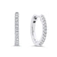 Pavé-All-Day Diamond Hoops