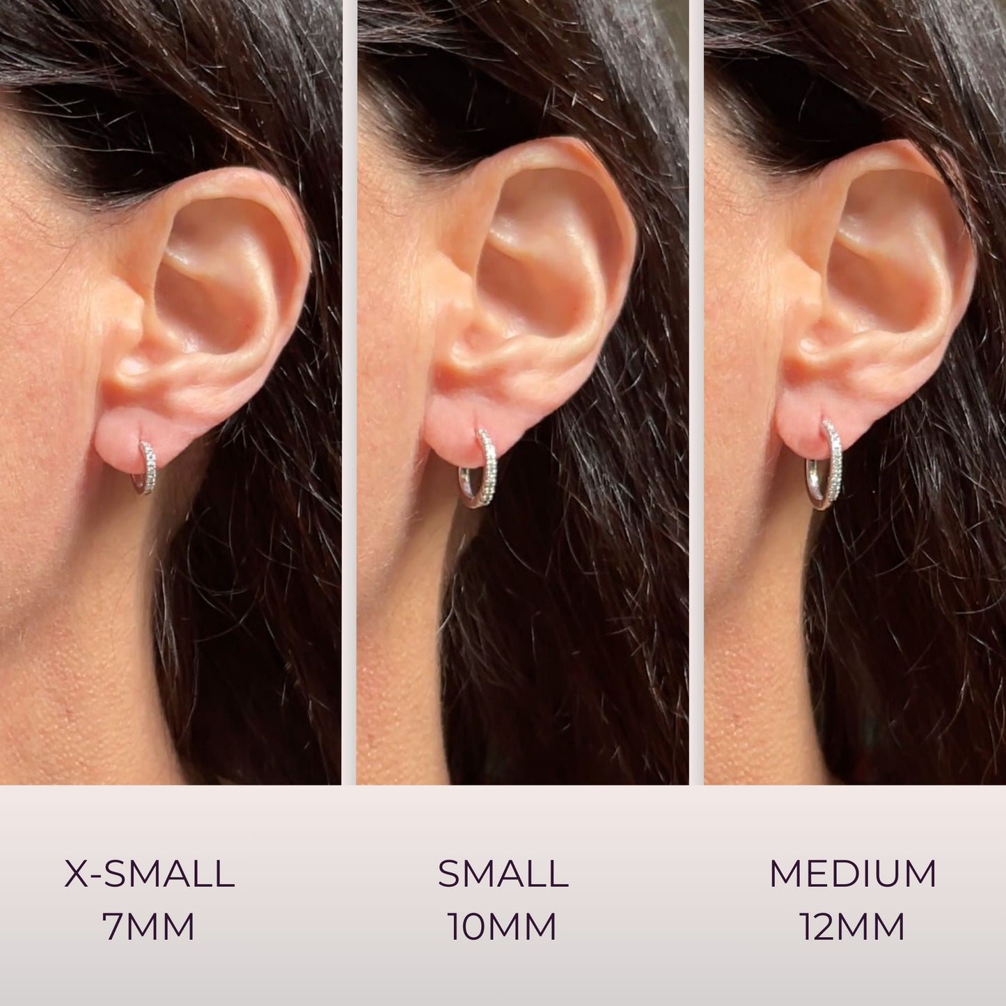 Pavé-All-Day Diamond Hoops