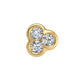 The Starlet Sisters Diamond Flat Back Stud