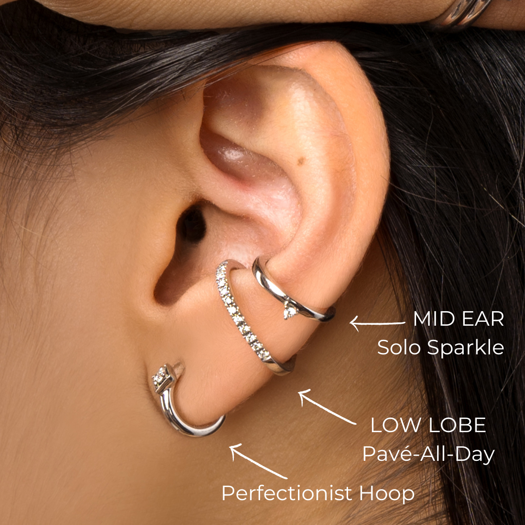 Pavé-All-Day Ear Cuff