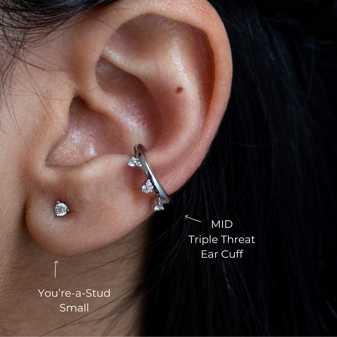 Triple-Threat Ear Cuff