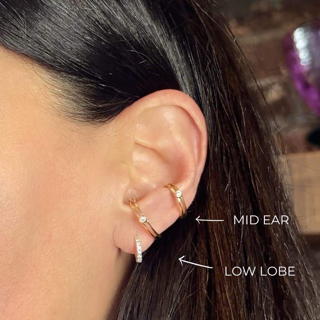 With-the-Band Ear Cuff in 14K Gold