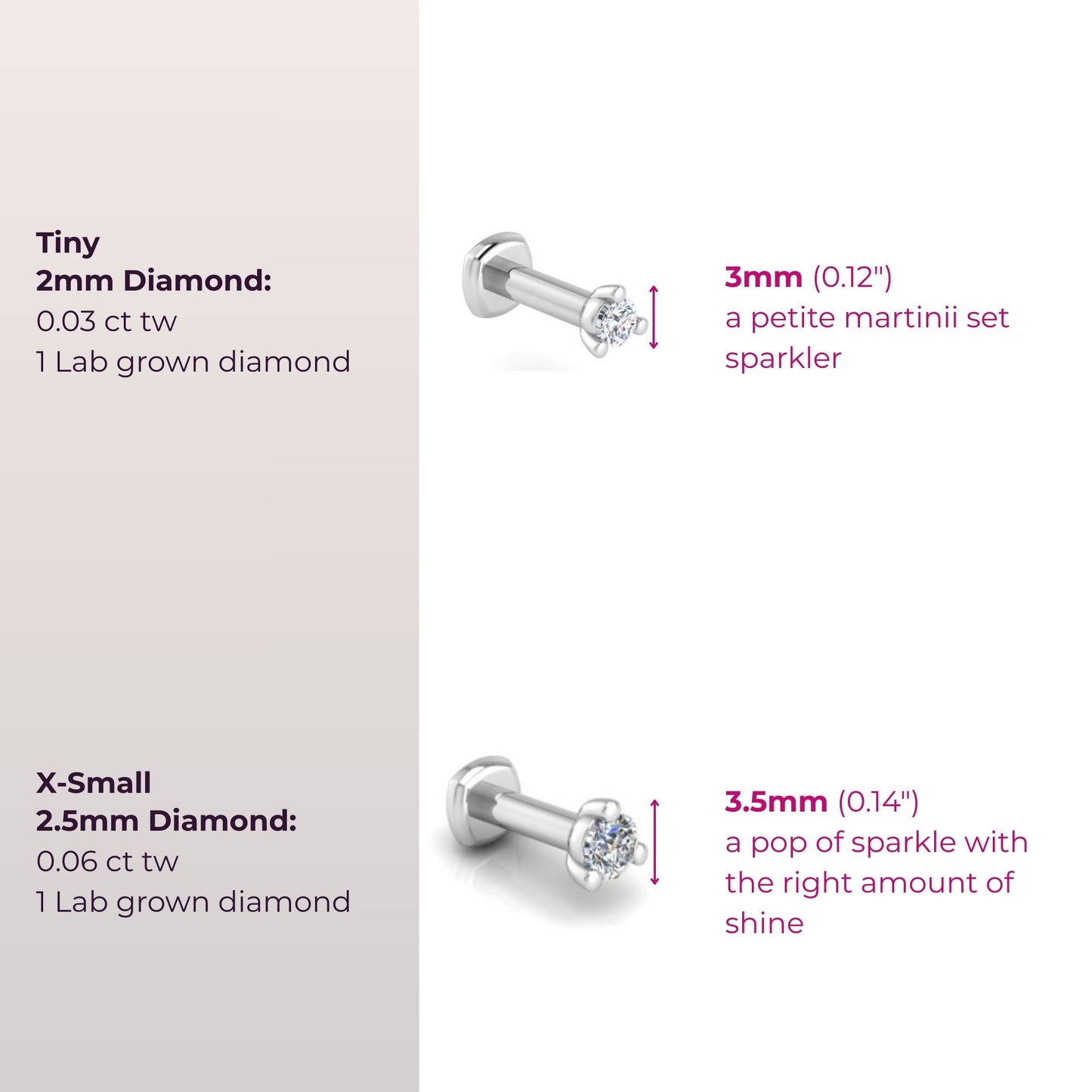 You're-a-Stud Diamond Flat Back Stud