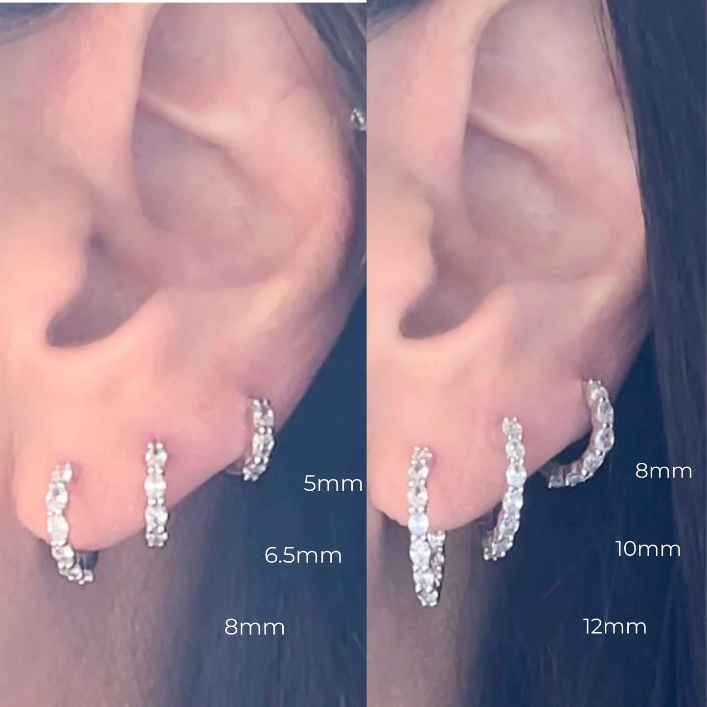 The Big-O Diamond Single Hoop