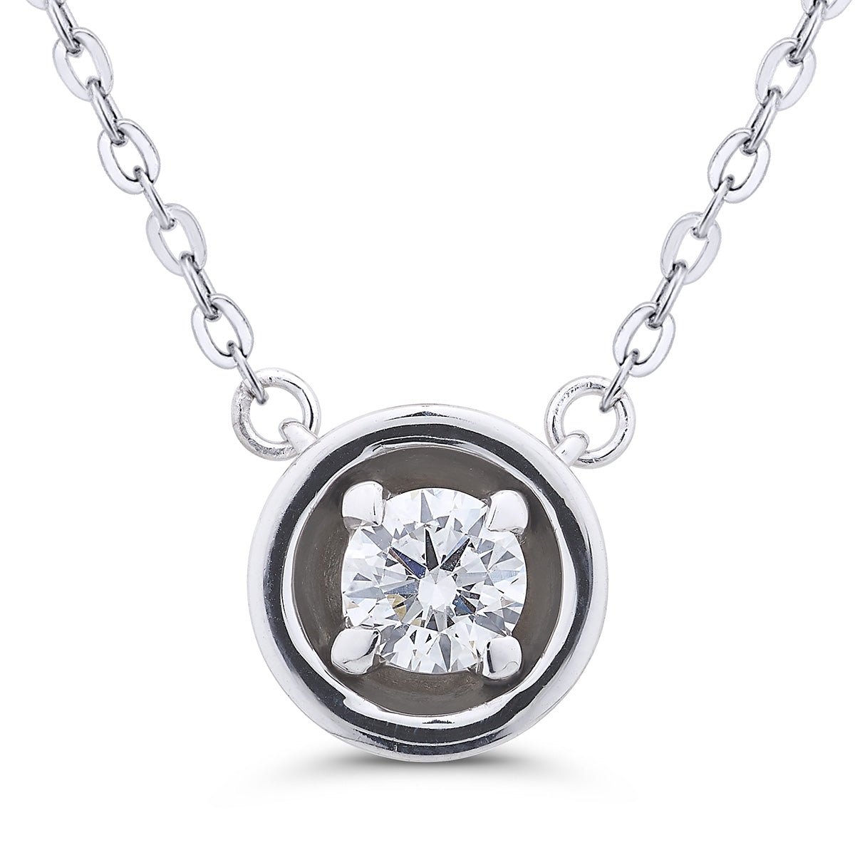 Center of Attention Diamond Pendant - Seed2Stone.com