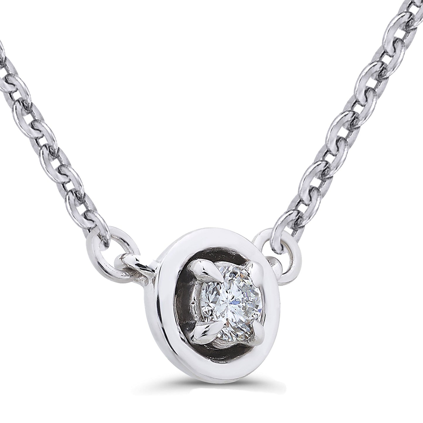 Center of Attention Diamond Pendant - Seed2Stone.com