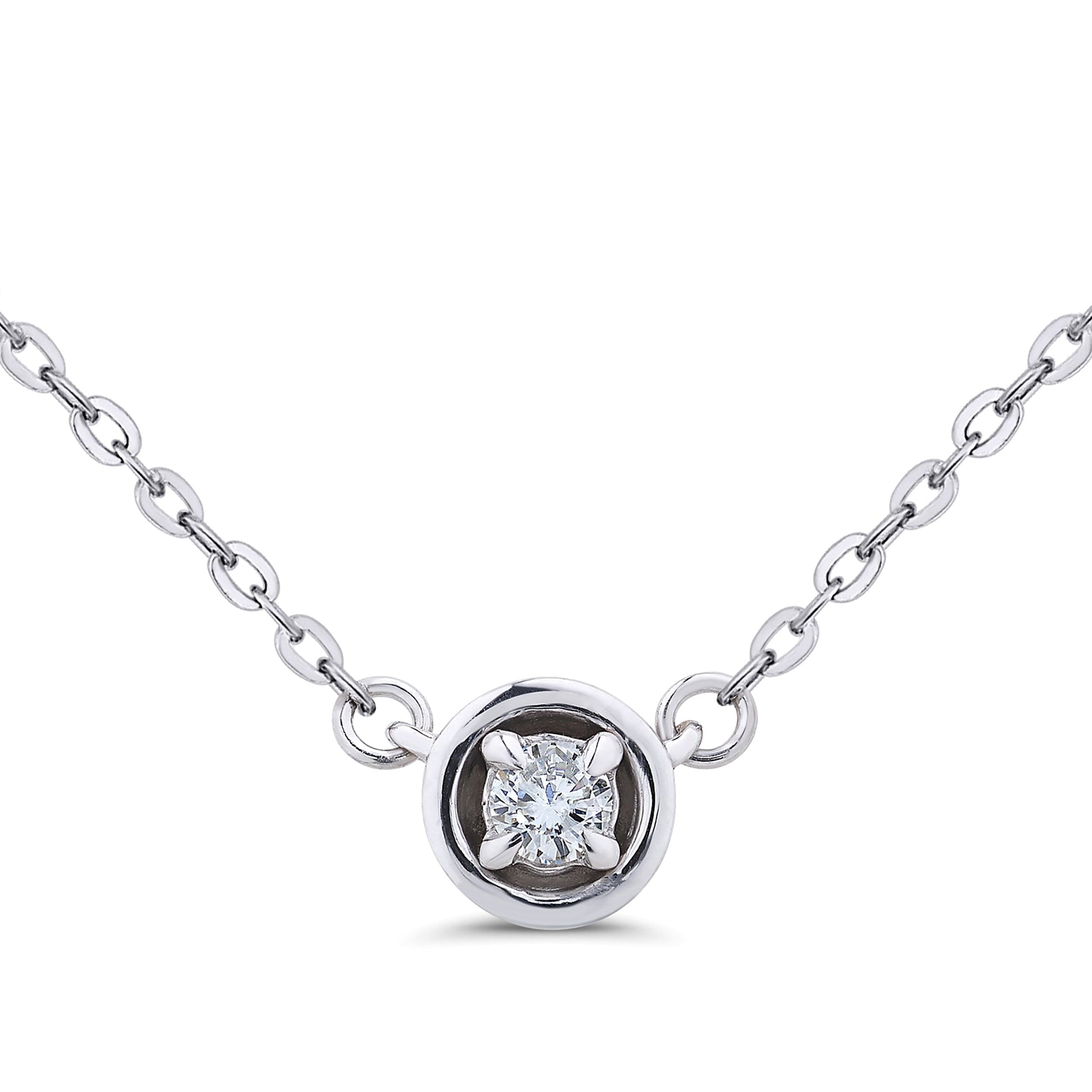 Center of Attention Diamond Pendant - Seed2Stone.com