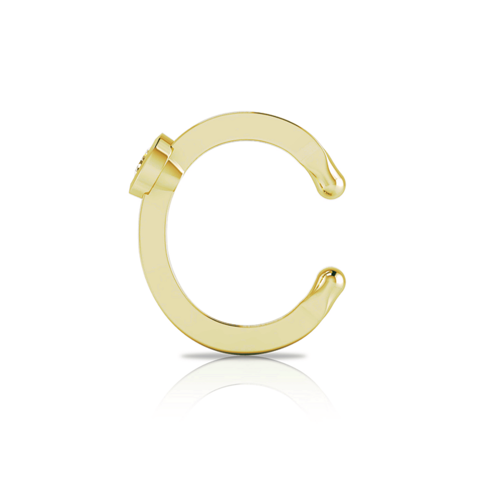 Cyclops Ear Cuff in 14K Gold - Seed2Stone.com