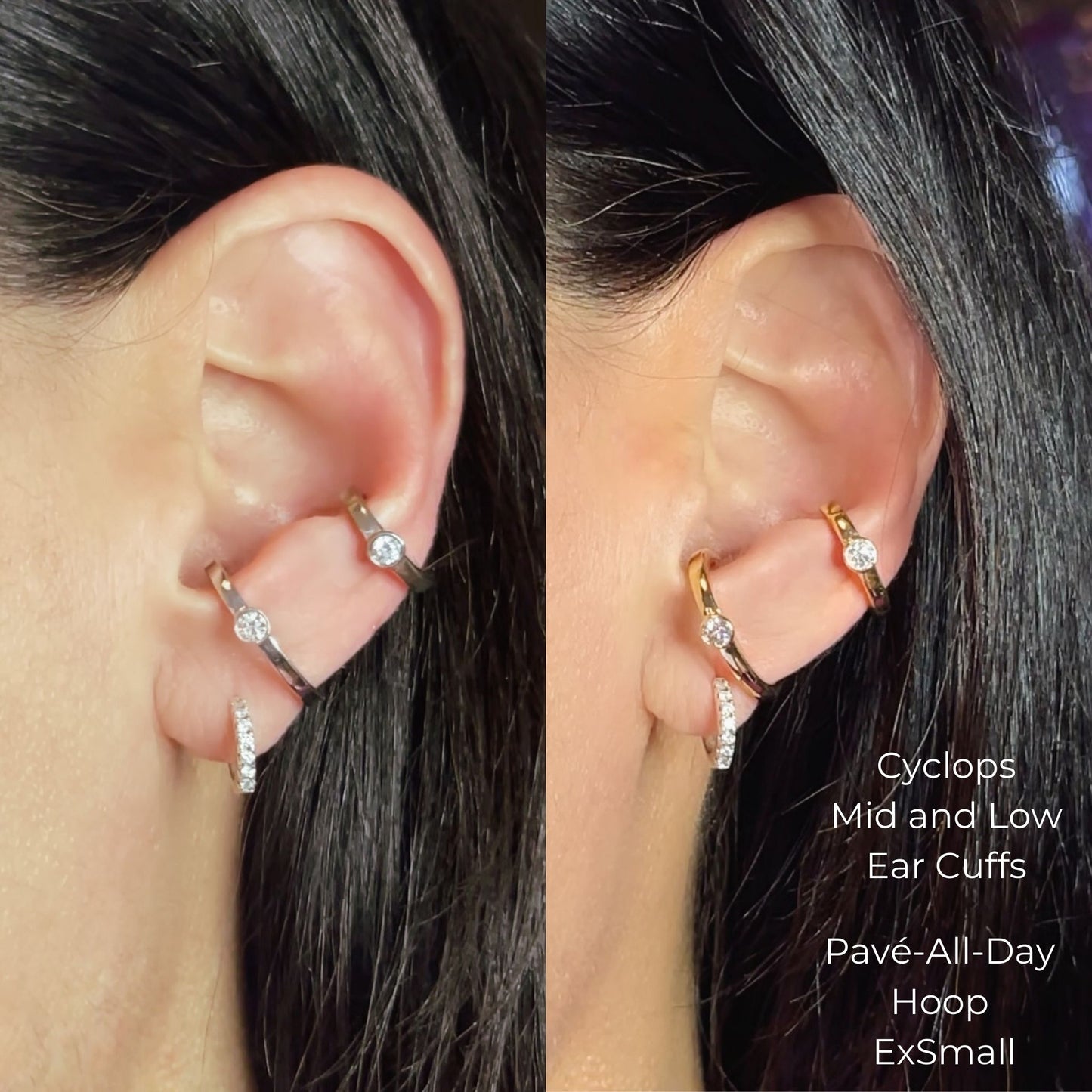Cyclops Diamond Ear Cuff