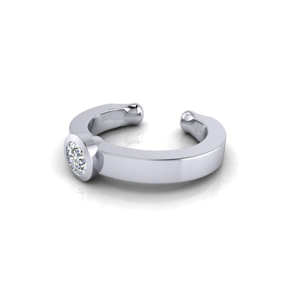 Cyclops Diamond Ear Cuff