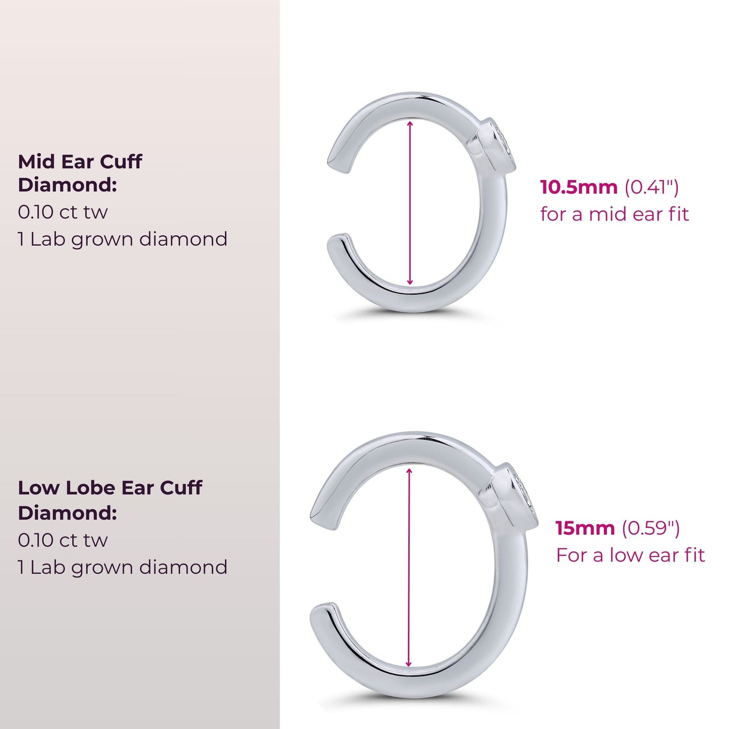 Cyclops Diamond Ear Cuff