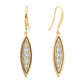 Deco Earrings in 14K Gold - Seed2Stone.com